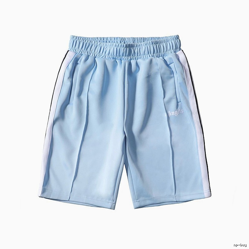 Palm Angels Travel Track shorts Black Side Stripe with Modern Look