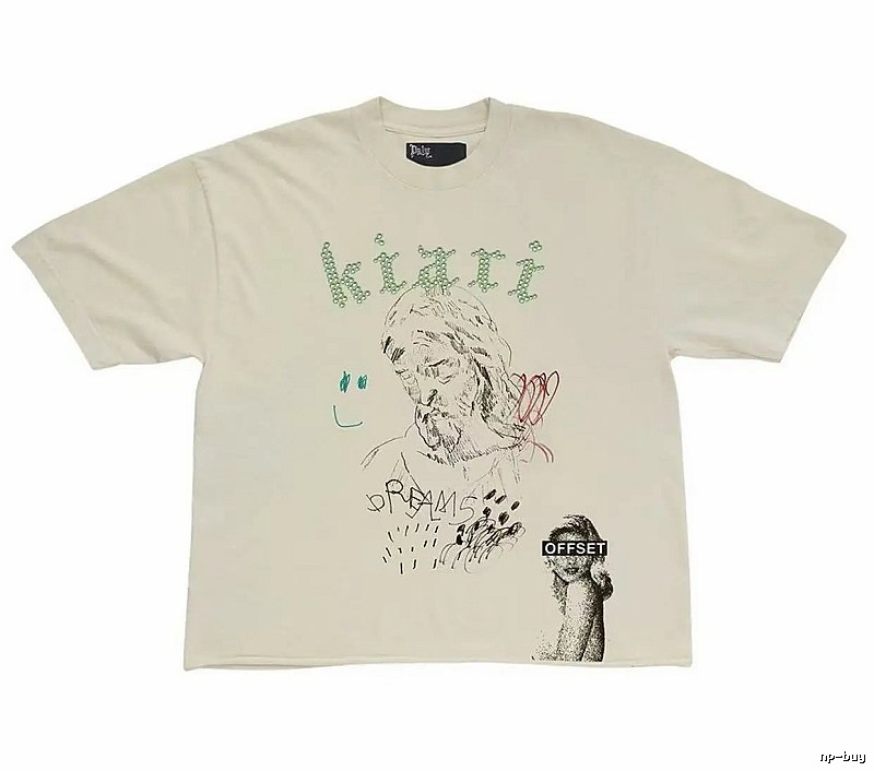 Paly Hollywood Graffiti Street Style Off-white T-shirt