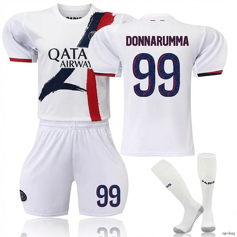 Paris Saint-Germain No. 99 white jersey