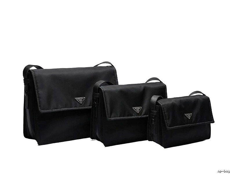 Prada cini Cool Handsome Style Black Bag