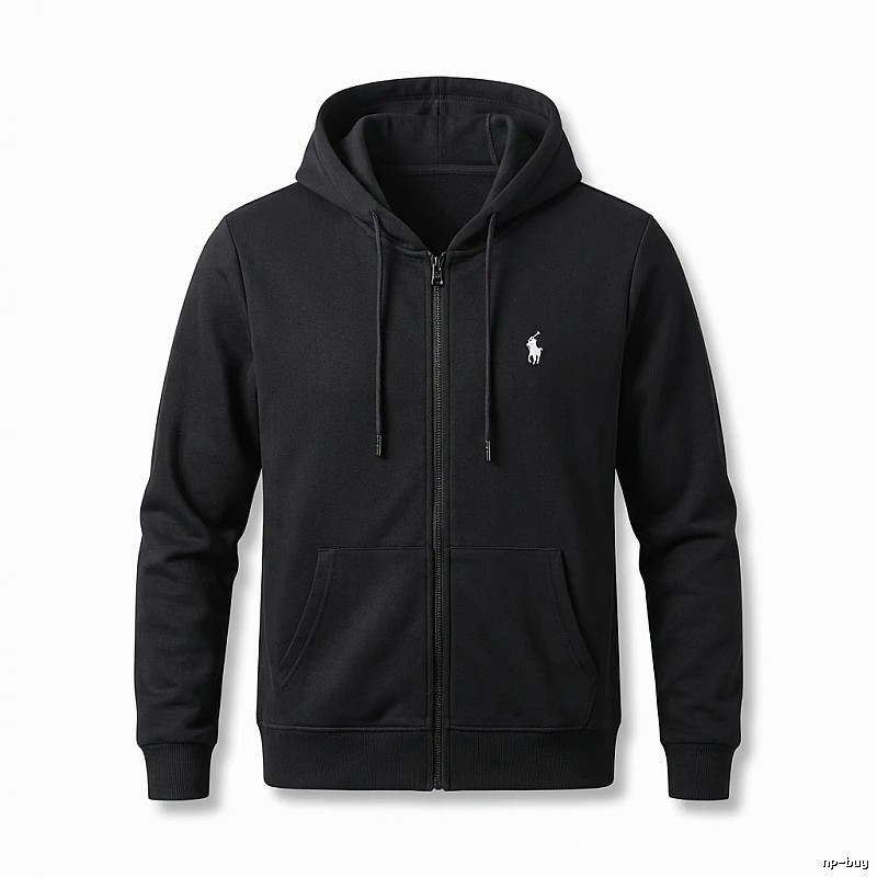 Ralph Lauren Black Label minimalist style hoodie
