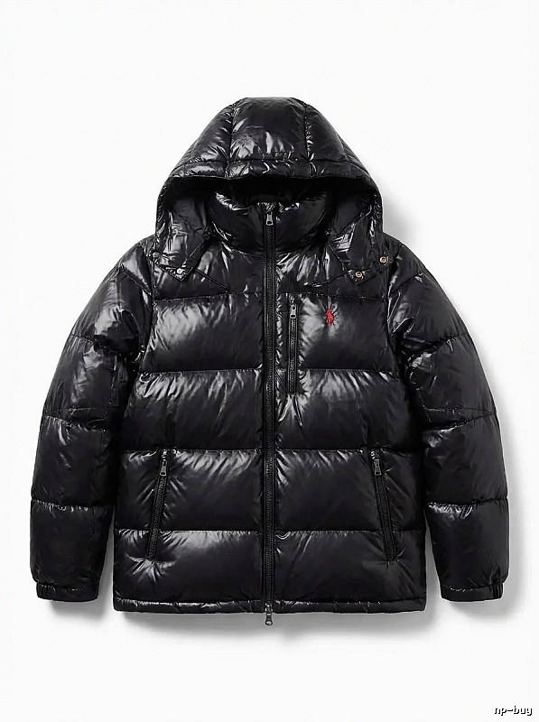Ralph Lauren black trendy brand down jacket
