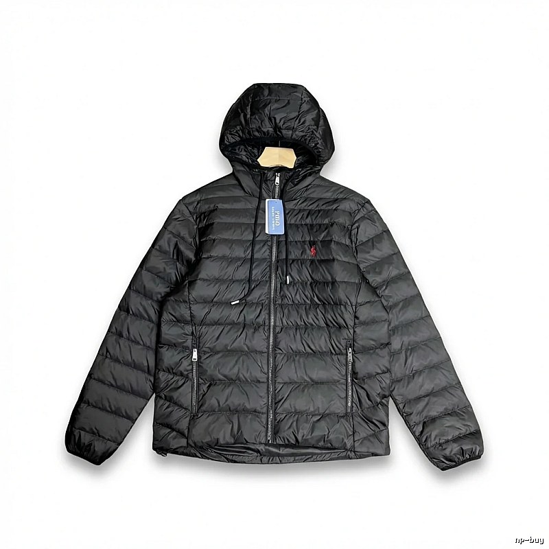 Ralph Lauren Polo Black Simple Down Jacket