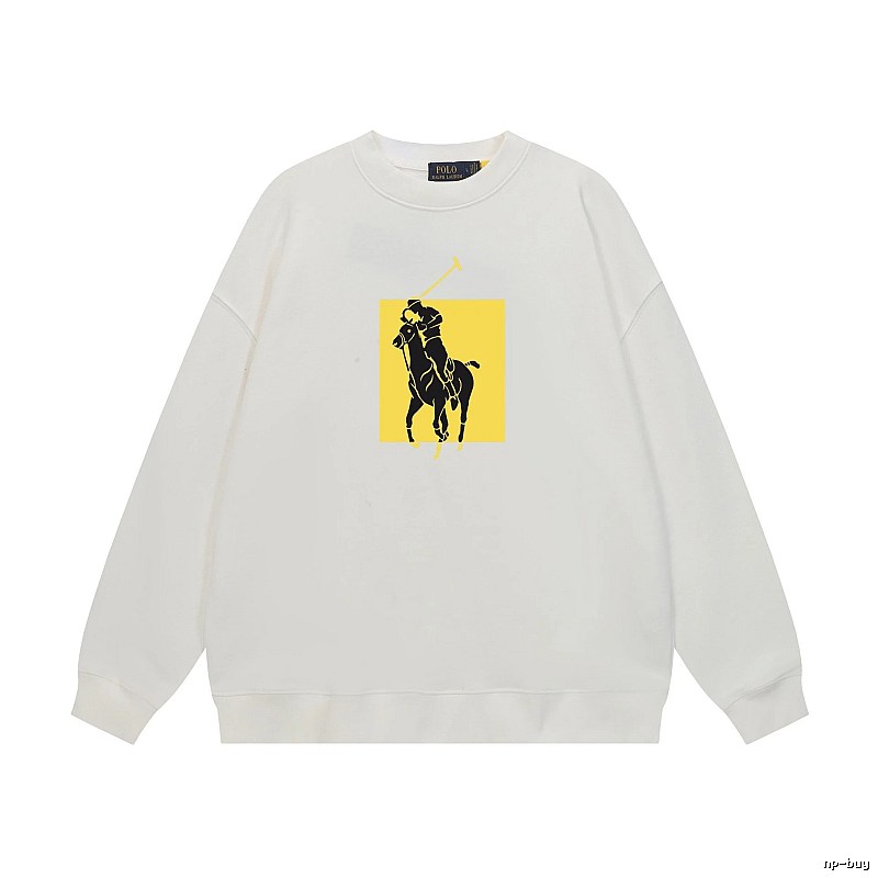 Ralph Lauren Polo Classic White Sweatshirt