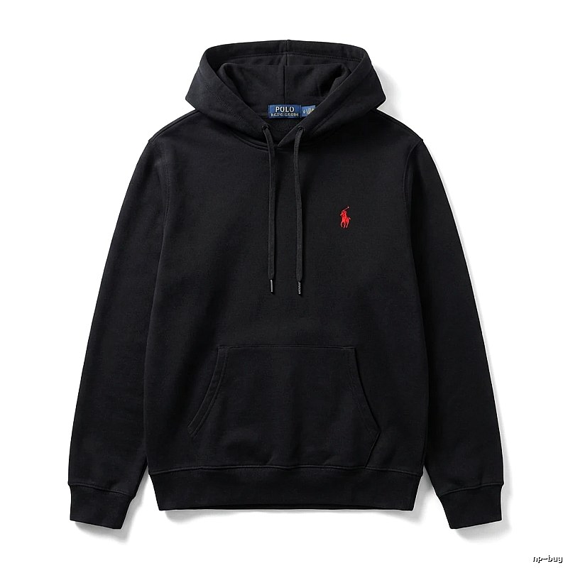 Ralph Lauren Polo hooded black sweatshirt