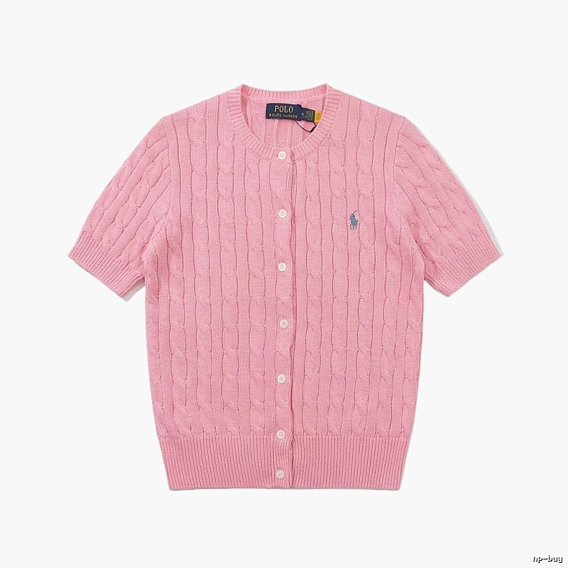 Ralph Lauren Polo pink knitted cardigan