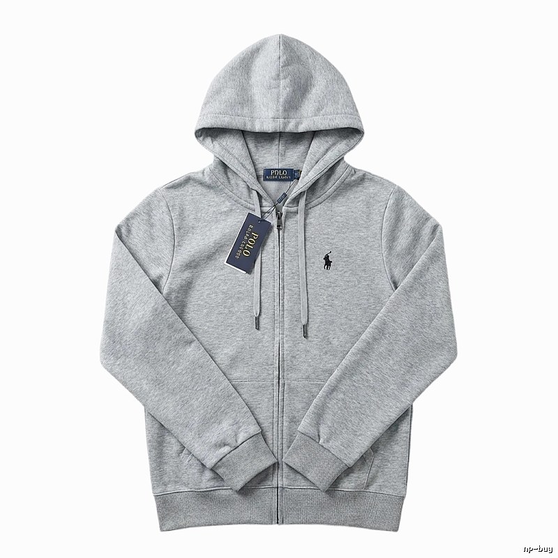 Ralph Lauren POLO series grey hoodie