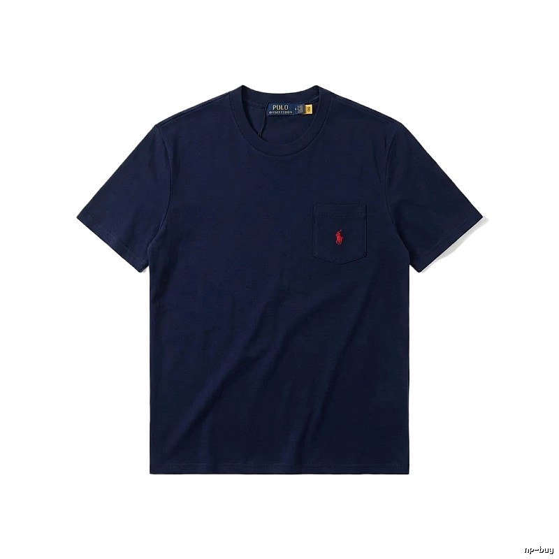 Ralph Lauren Polo simple navy blue T-shirt