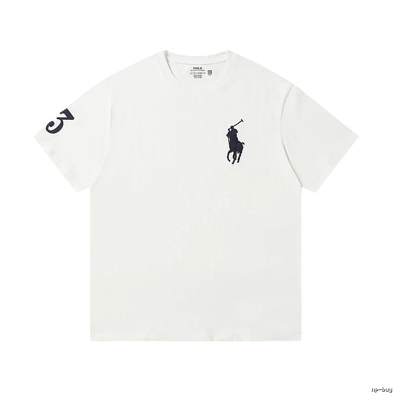 Ralph Lauren Polo-style white T-shirt
