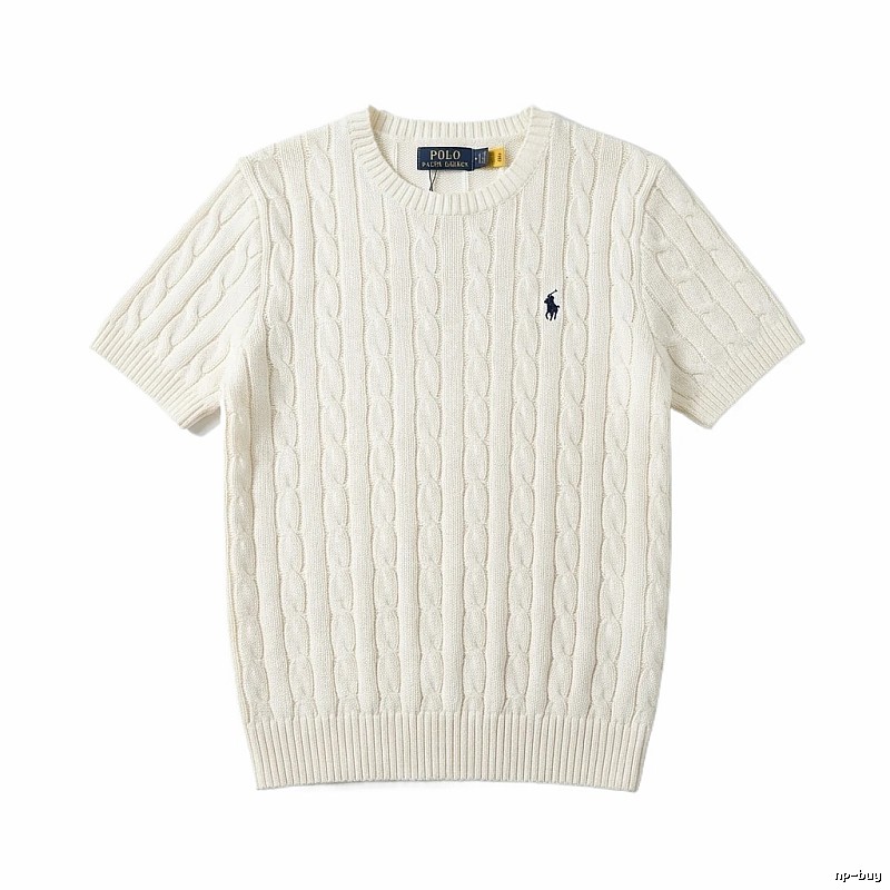 Ralph Lauren Polo White Knitted Sweater