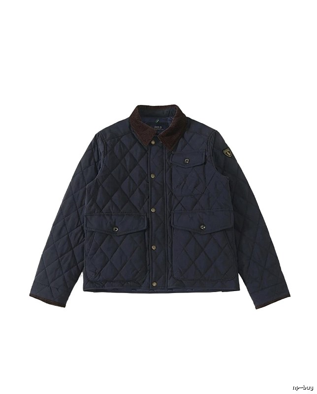 Ralph Lauren retro-style navy blue jacket