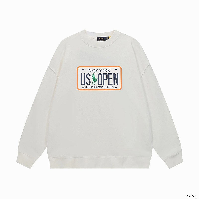 Ralph Lauren US OPEN White Sweatshirt