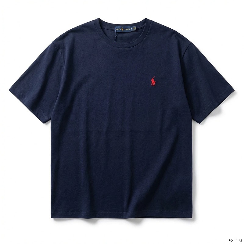Ralph Lauren's classic and simple style black T-shirt