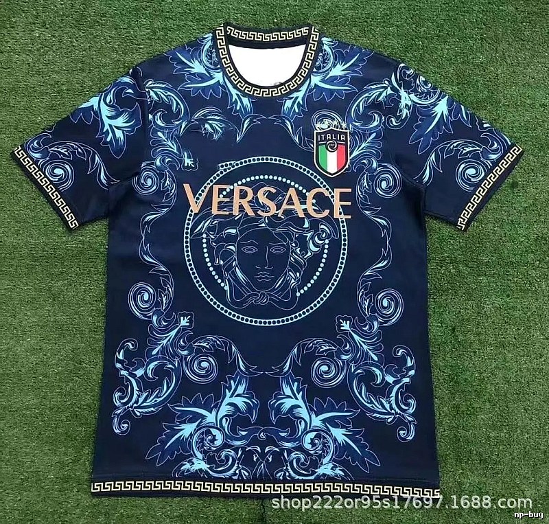 Real Madrid Blue Dragon Soccer Jersey Poolside Style