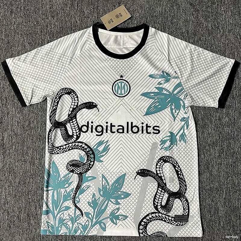 Real Madrid Special-Style Look White Dragon Soccer Jersey Gift Ready