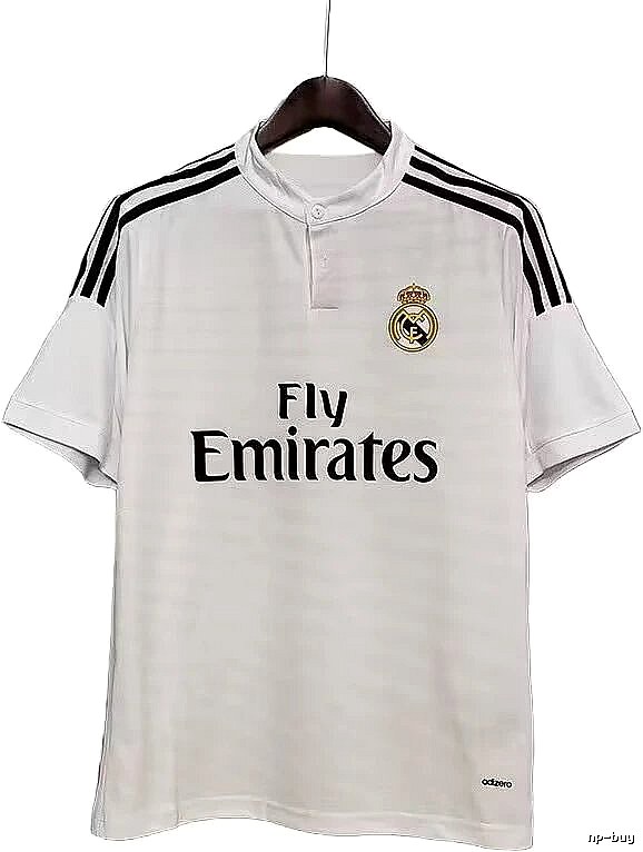 Real Madrid Sport Retro Teka soccer jersey White Retro Football for Collection Drops