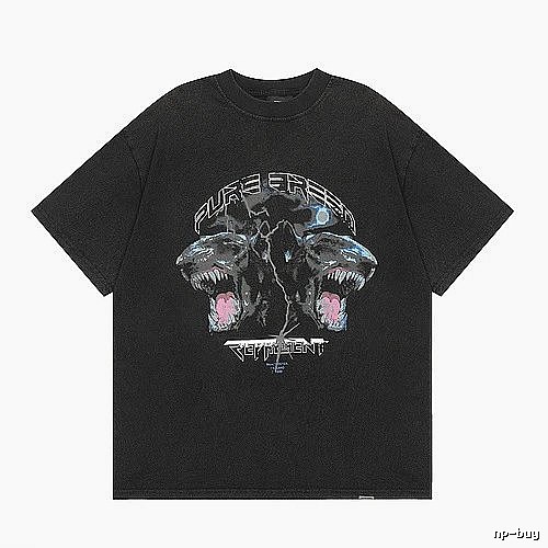 Represent Black Style 812 Owners Club T-Shirt Visual Accent Logo