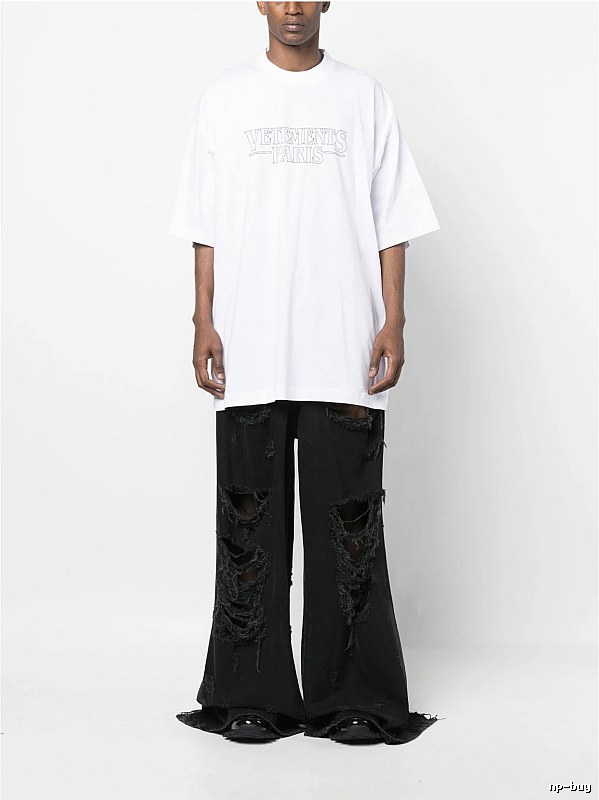 Resort Statement graphic T-shirt Black Colorful Lucky with Premium Look