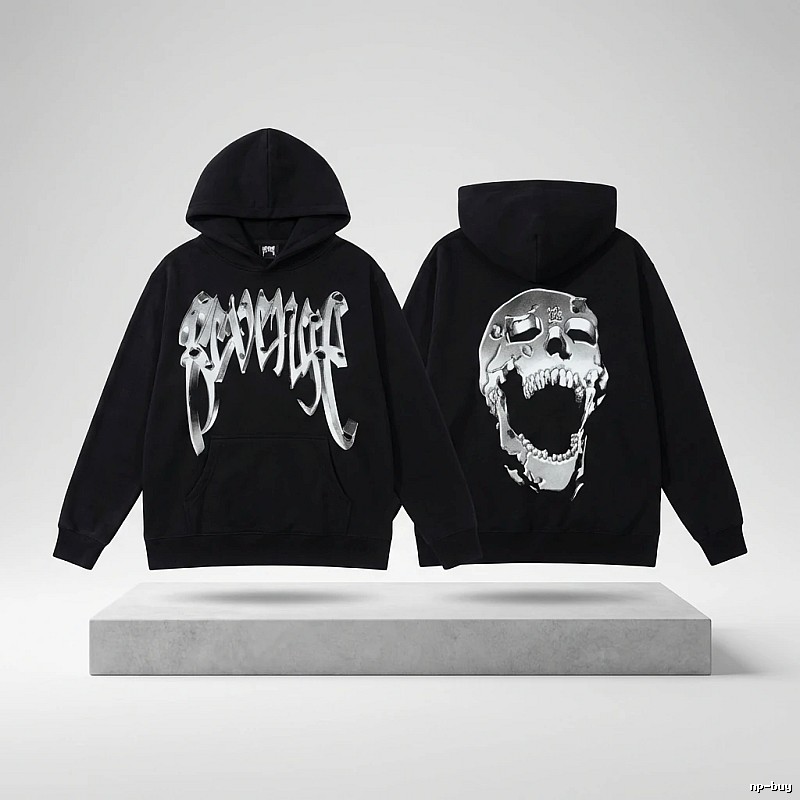 Revenge Skull Dark Style Hoodie