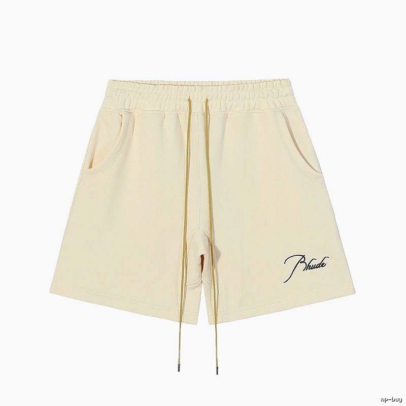 RHUDE Casual Style Beige Shorts