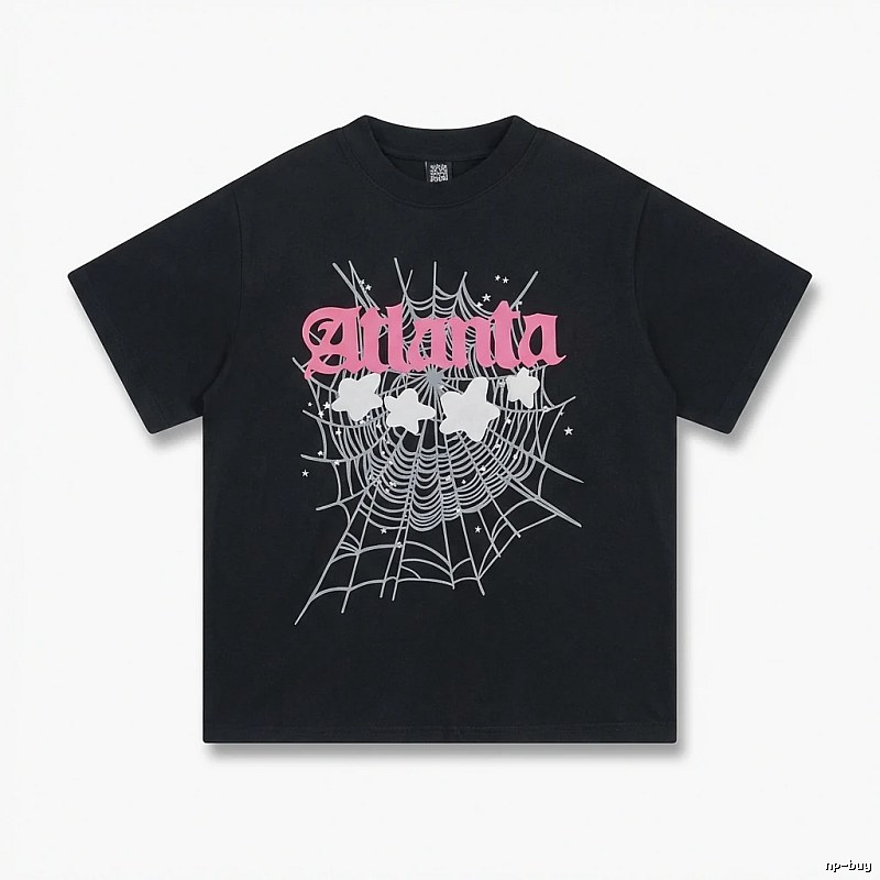 Sp5der Atlanta Black T-shirt