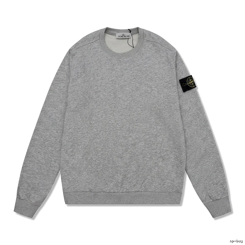 Stone Island basic grey sweatshirt