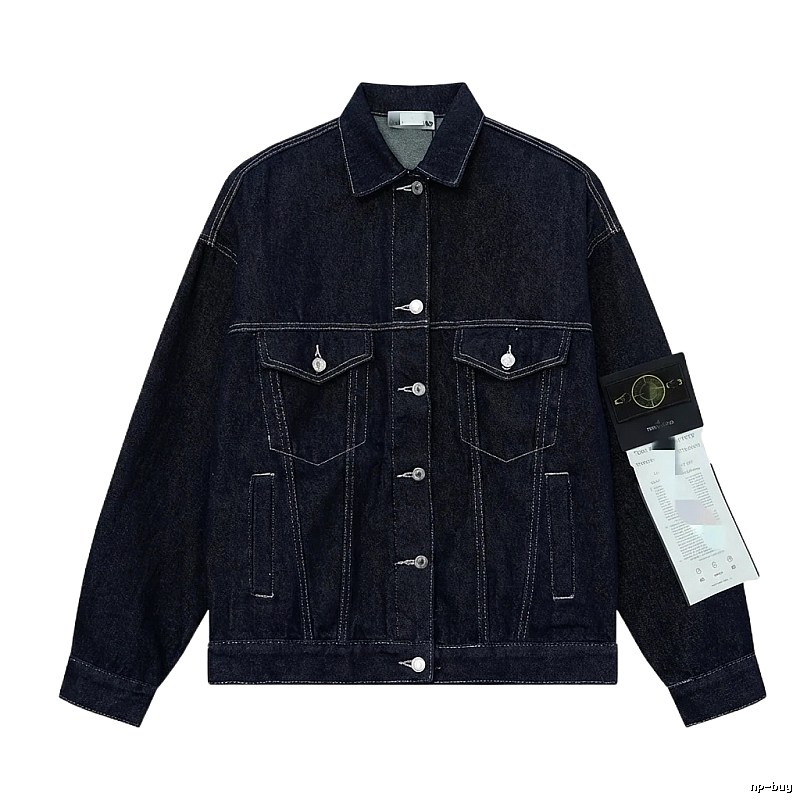 Stone Island Workwear Style Denim Jacket