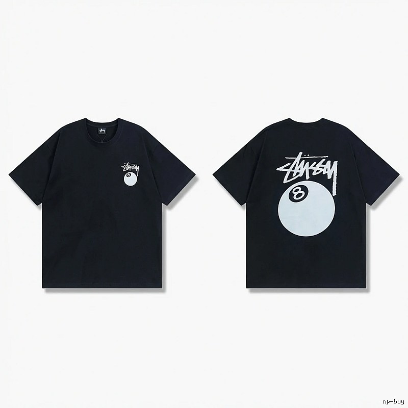 Stussy 8-Ball Series Black T-shirt