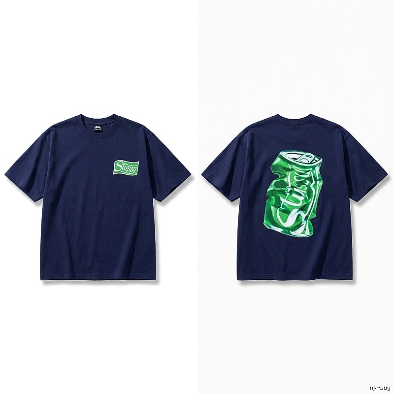 Stussy Cola Print Short-Sleeve T-Shirt