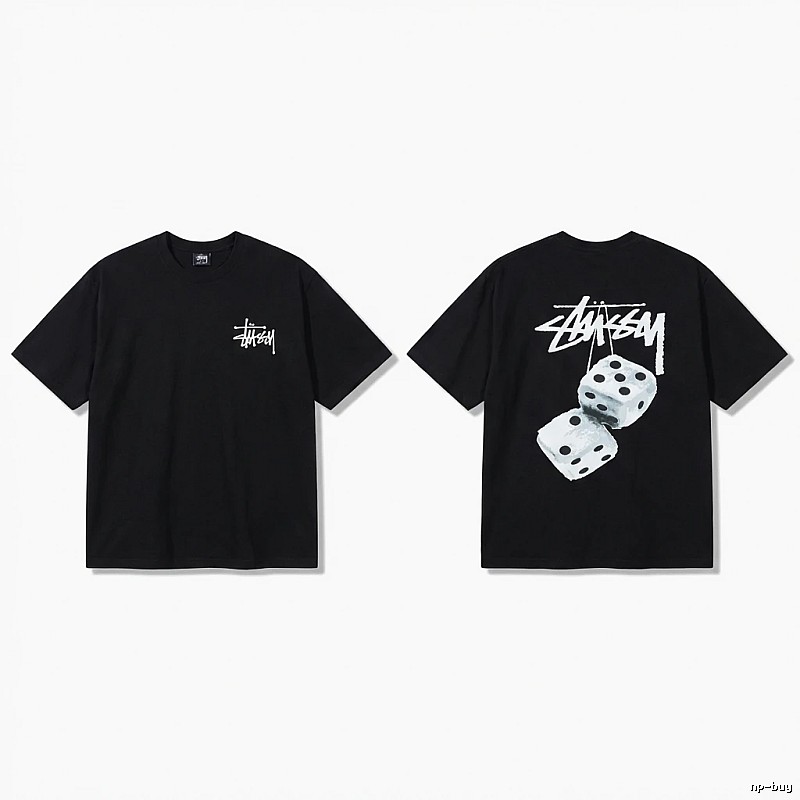 Stussy Dice Style Black T-shirt