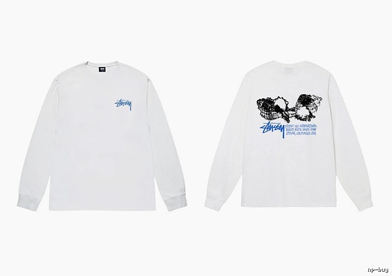 Stussy Graffiti Retro Style White T-shirt