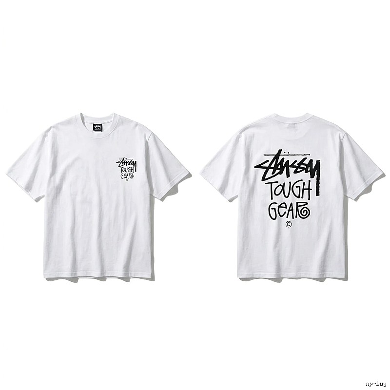 Stussy Graffiti Style White T-shirt