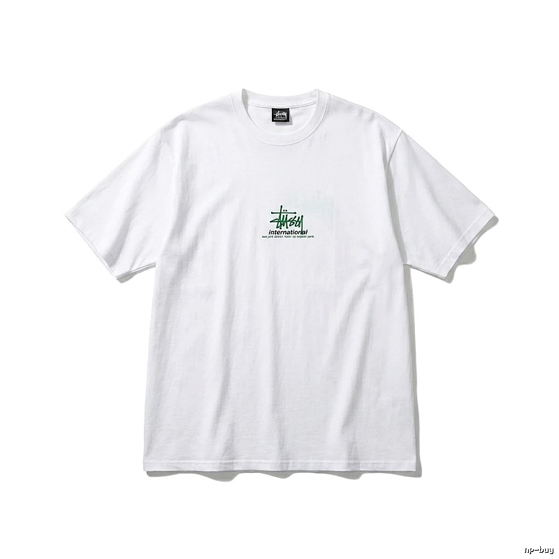 Stussy International Series Simple White T-shirt