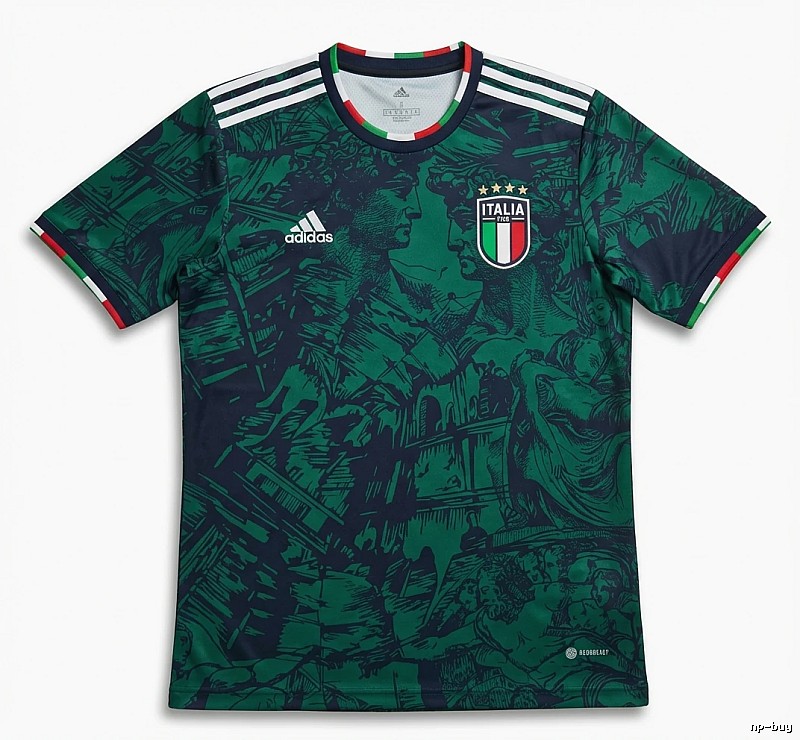 Stussy Italian retro style green T-shirt