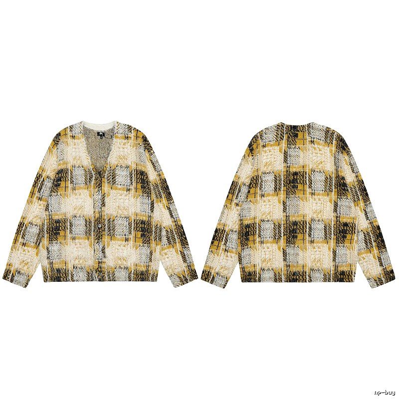 Stussy Yellow Swirl Graphic SweatShirt Warm Weather