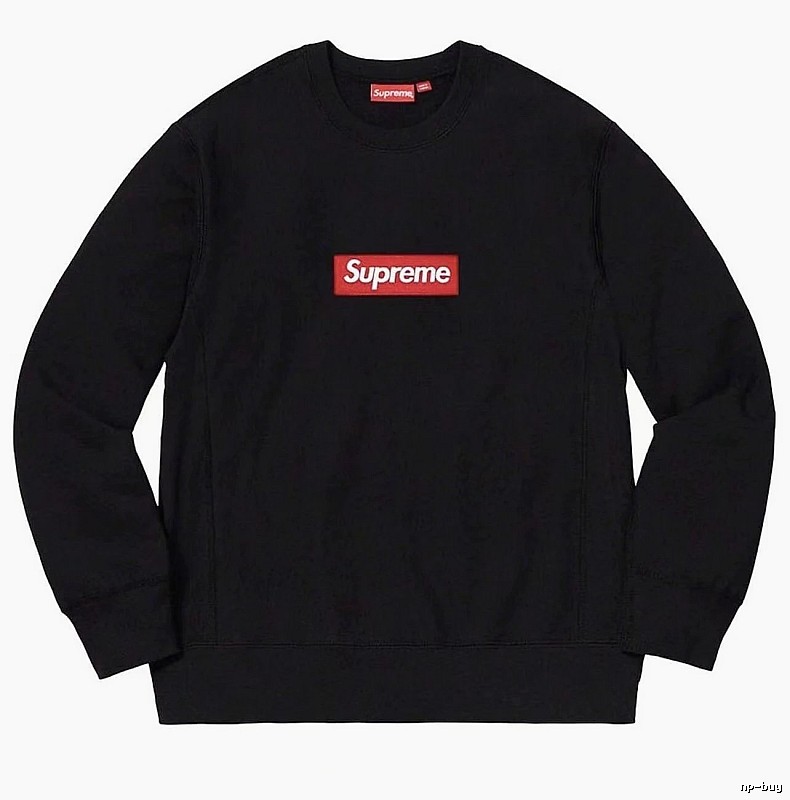 Supreme Easy Match Logo hoodie Gray Red Oversized for Everyday Use