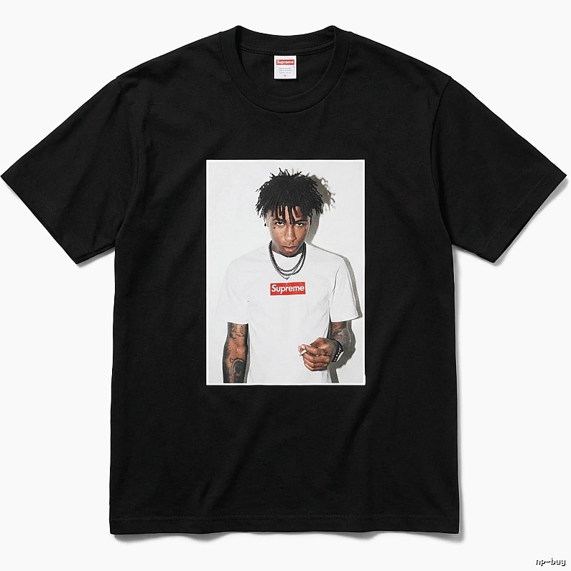 Supreme Portrait Style Black T-shirt