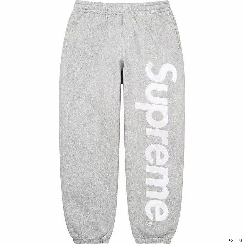Supreme Sport Logo hoodie Gray Red Oversized for Collection Drops