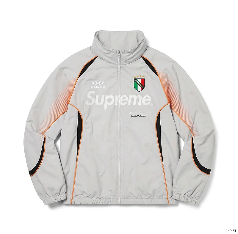 Supreme sporty light gray jacket