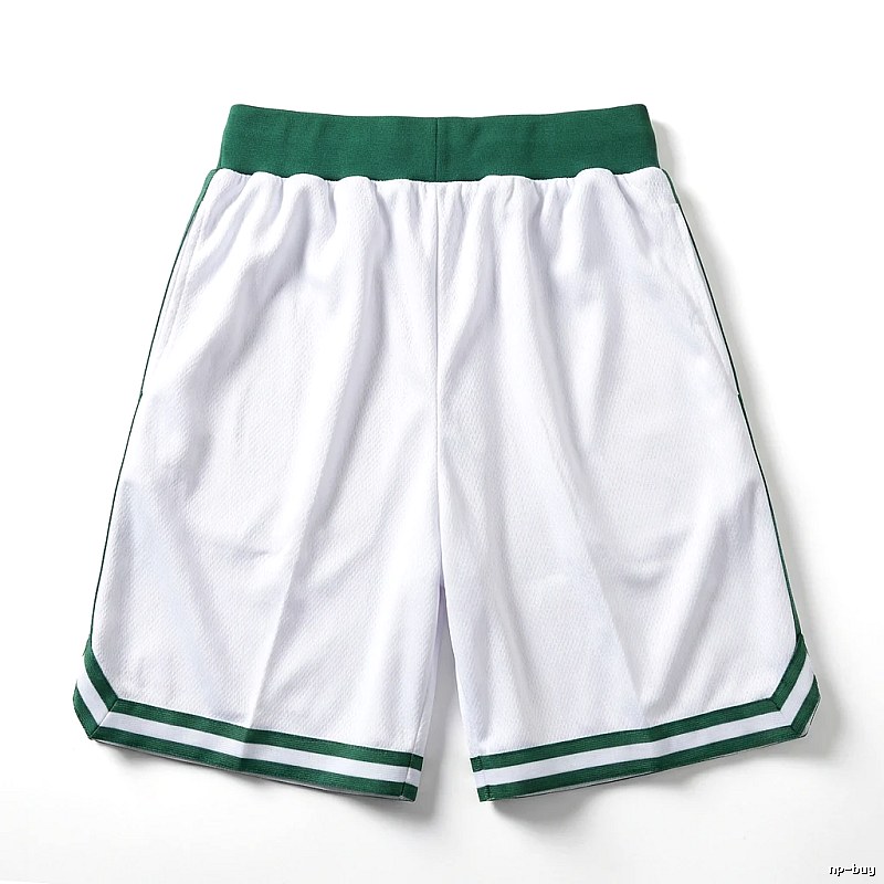 Tatum sporty white-green shorts