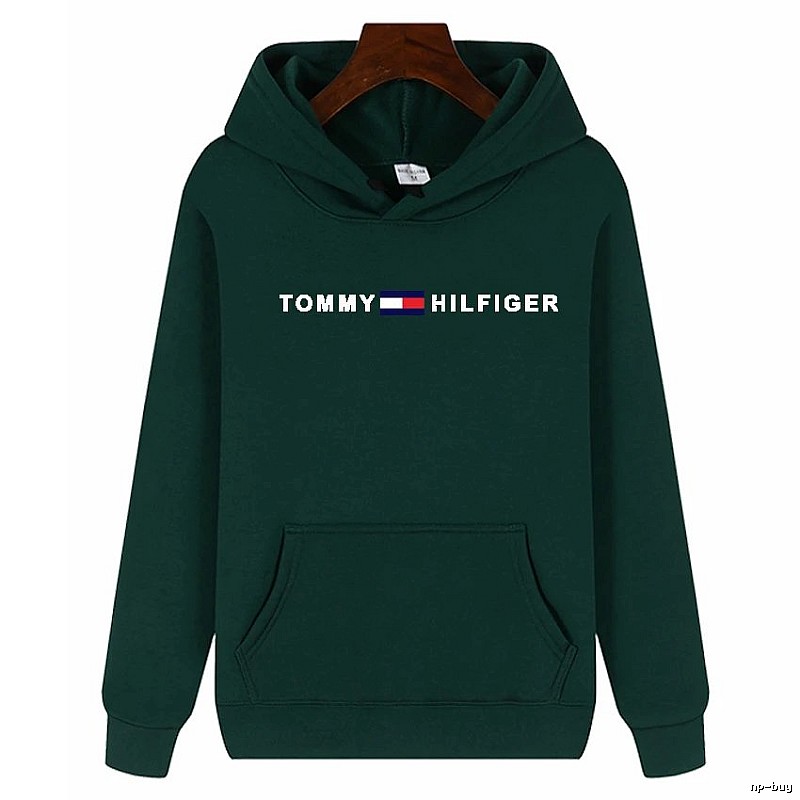 Tommy Hilfiger Compact Logo hoodie White Tommy Hilfiger for Smart Casual Looks