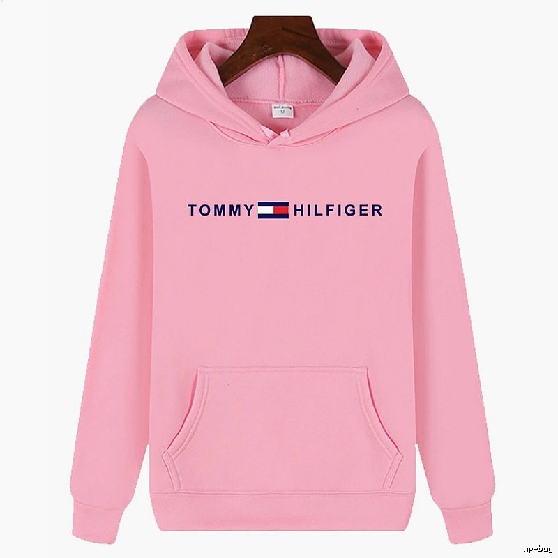 Tommy Hilfiger Monogram Logo hoodie White Tommy Hilfiger for Layered Styling