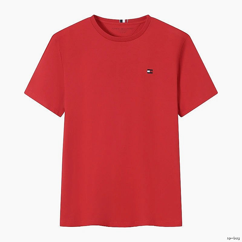 Tommy Hilfiger Red Logo T-Shirt Weekend Wear