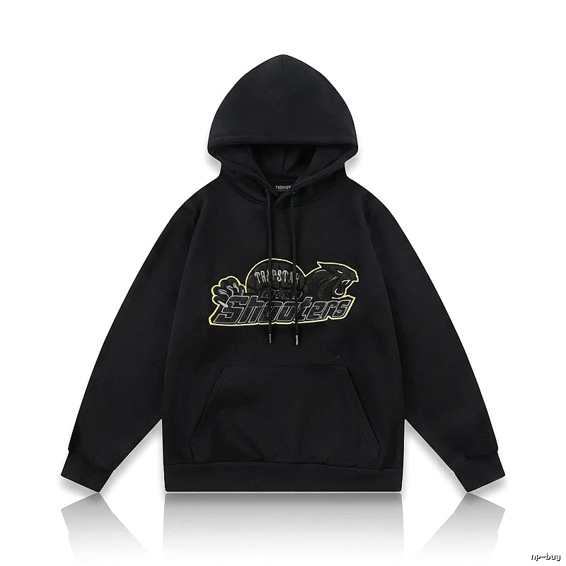 Trapstar Print Trendy and Cool Black Sweatshirt