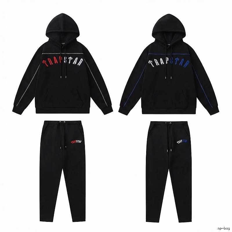 Trapstar Printed Casual Black Suit