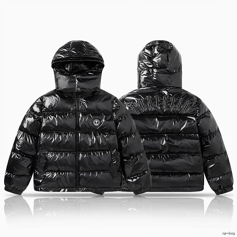 Trapstar Trendy Glossy Black Down Jacket