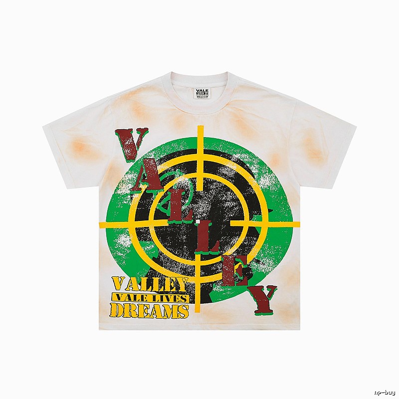 Valley Dream Street Style Tie-dye Short-sleeve T-shirt