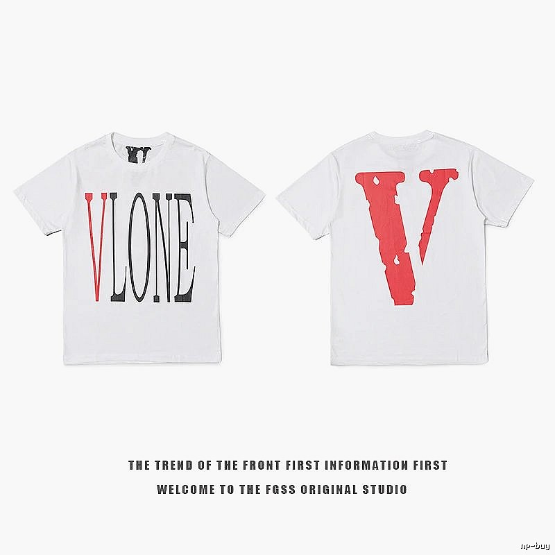 Vlone Sport Logo T-shirt Black Purple Vlone for Collection Drops