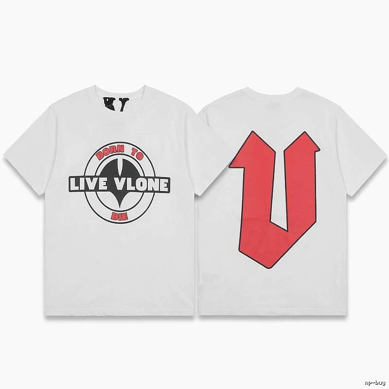 Vlone Trend Brand White T-shirt