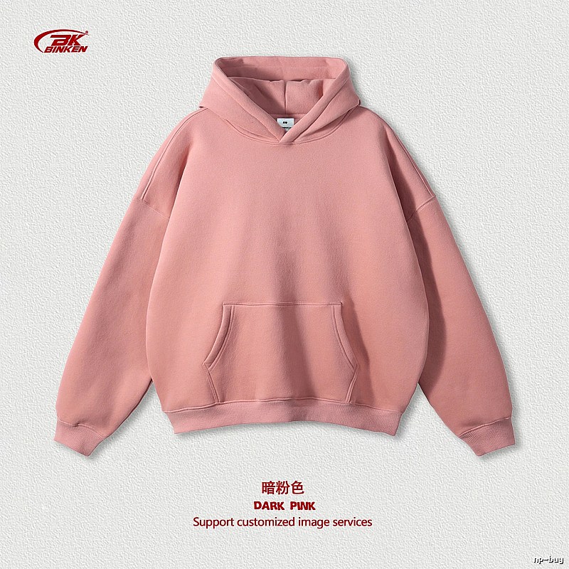 Weekend Pullover hoodie Navy Blank Kangaroo for Seasonal Looks